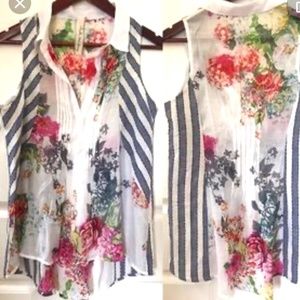 ARATTA No sleeve light blouse